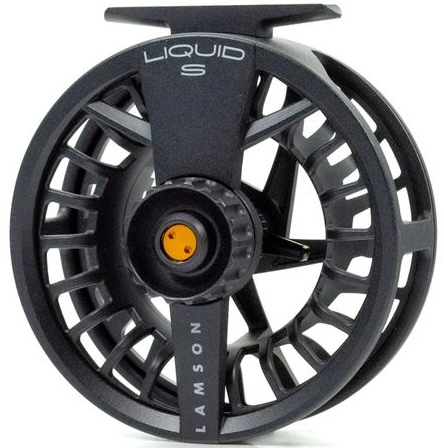 Lamson Liquid S HD Heavy Duty Full Frame Fly Reel Smoke Lamson Liquid S HD Heavy Duty Full Frame Fly Reel Smoke