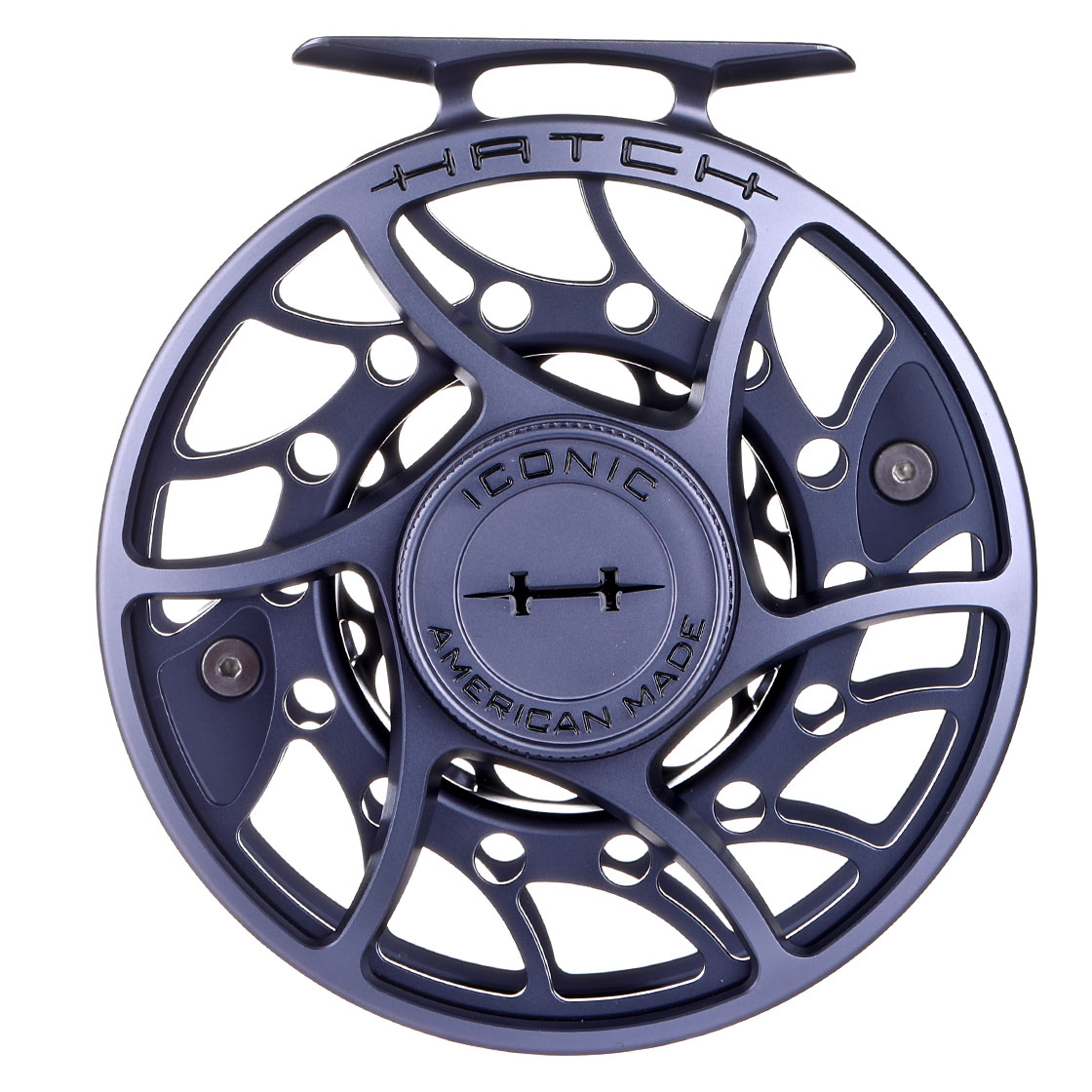P-23105_Hatch-Iconic-Fly-Reel-Fliegenrolle-Mid-Arbor-gray_black_foto-1 Hatch Iconic Fly Reel Mid Arbor gray/black
