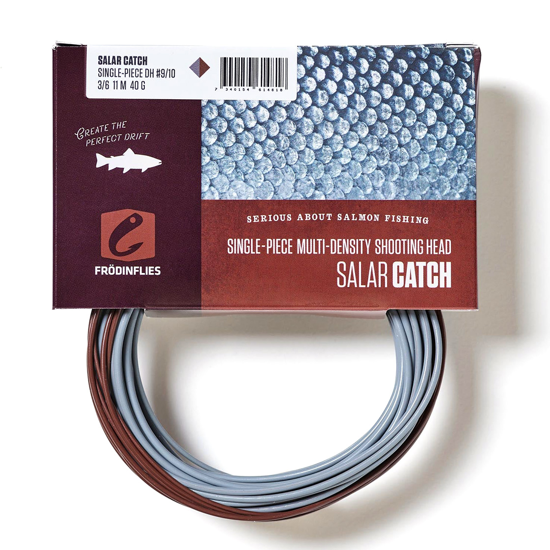 Frödin Salar Catch Single-Piece Two-Handed Shooting Head Sink3-Sink6