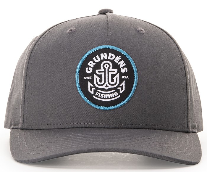 Grundéns Icon Anchor Trucker Cap charcoal