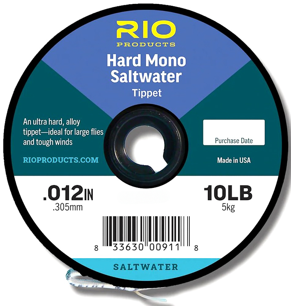 Rio Hard Mono Saltwater Tippet 110 yds Guide Spool Leader Material