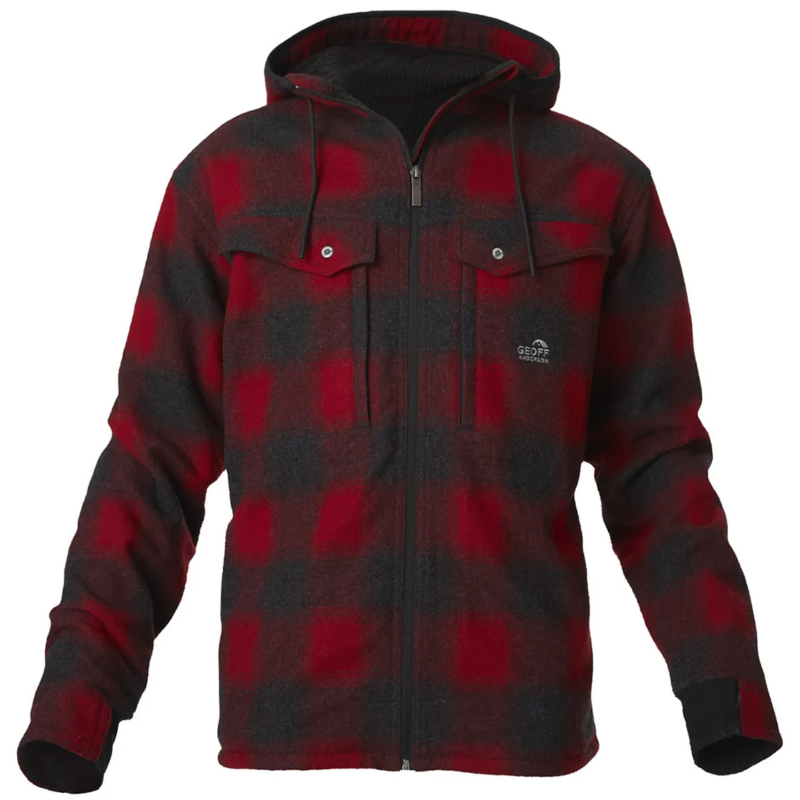 Geoff_Anderson_Ezmar2-_Hoodie_mit_Innenfutter_rot_2