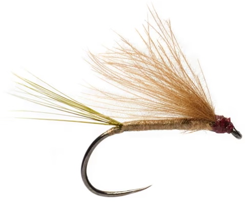 Fulling Mill Tactical Dry Flies Buckey's The Olive Barbless