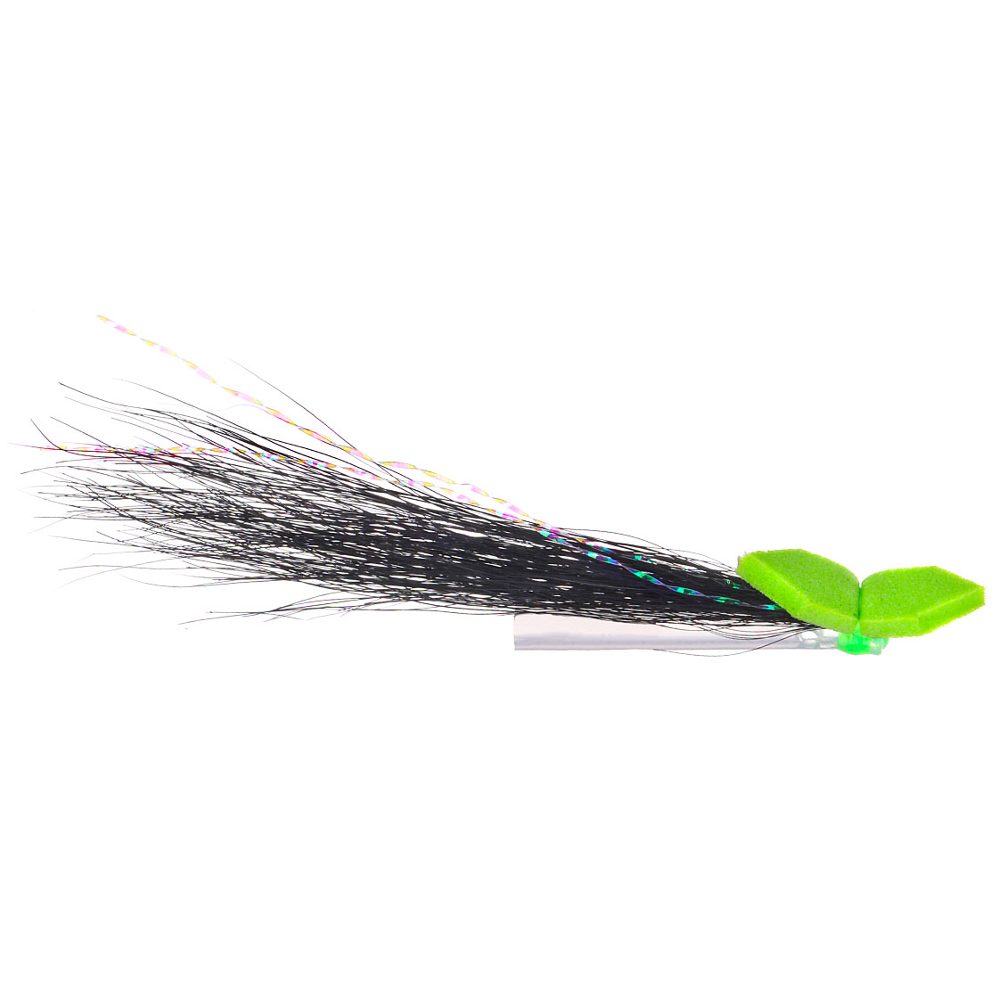 Superflies_Lachsfliege_JP_Green_Foam_Hitch_Tube_1 Superflies Salmon Fly - JP Green Foam Hitch Tube
