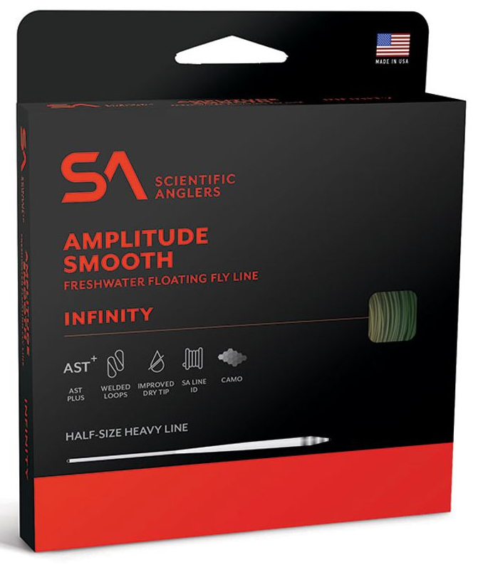 Scientific Anglers Amplitude Smooth Infinity orange Fly Line