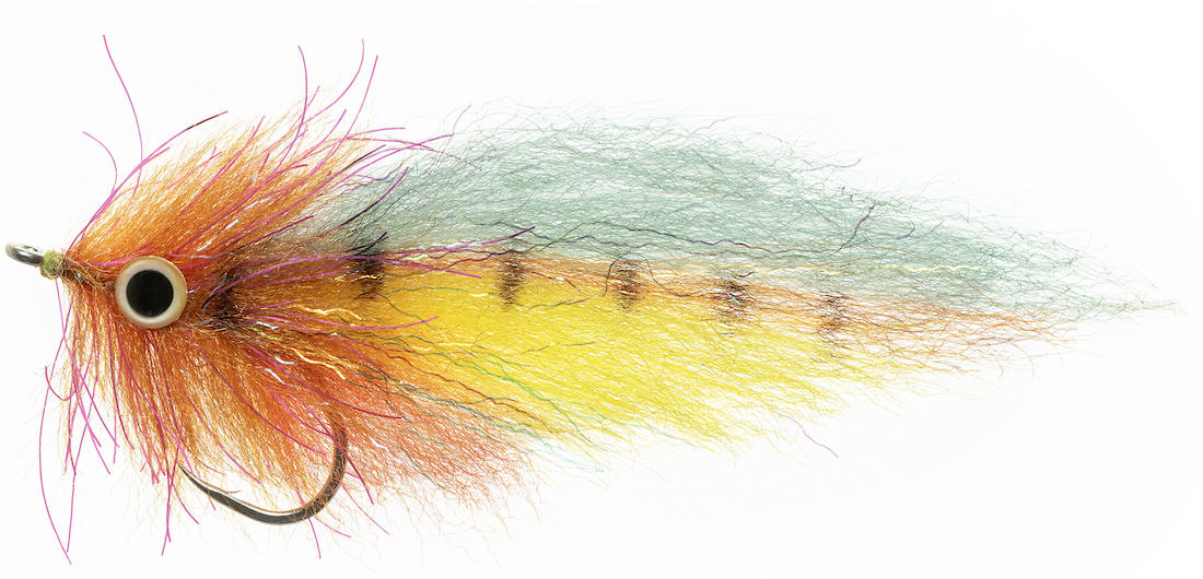 P-28797_Enrico_Puglisi_Amazon_Rattle_Streamer_Orange_Olive_Yellow_ Enrico Puglisi RATTLE STREAMER AMAZON - OLIVE / ORANGE / YELLOW - #4/0