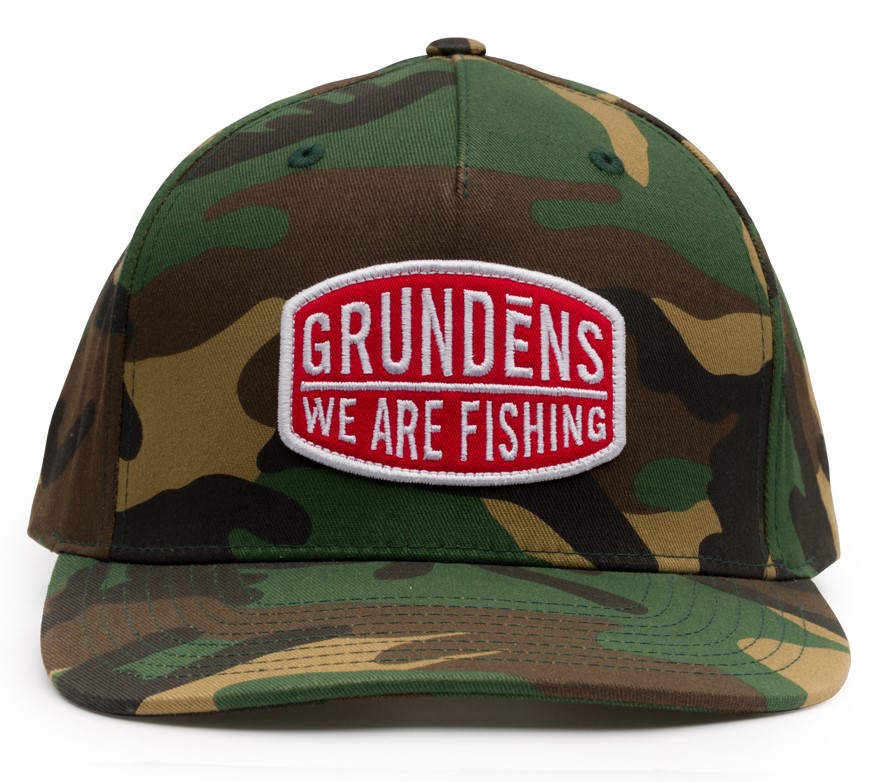 Grundéns We Are Fishing Trucker Cap camo