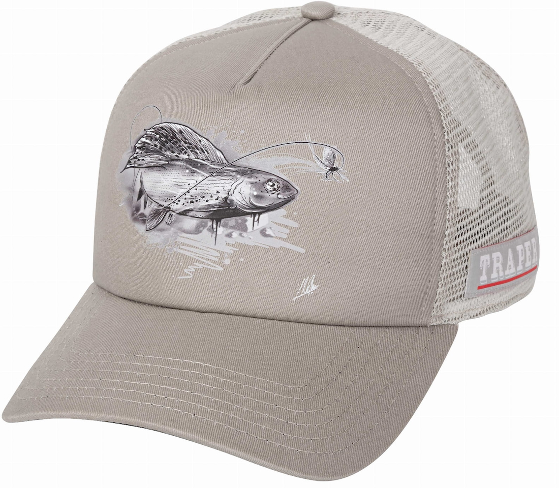 Traper Art Cap Grayling grey Hat 