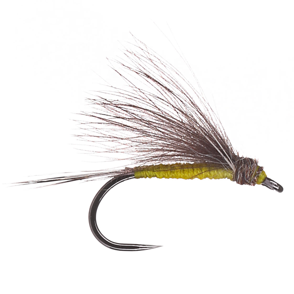 P-26722_adh-fishing-Trockenfliege-CDC-Yellow-on-AHREX-by-Superflies adh-fishing Dry Fly CDC Yellow on AHREX by Superflies