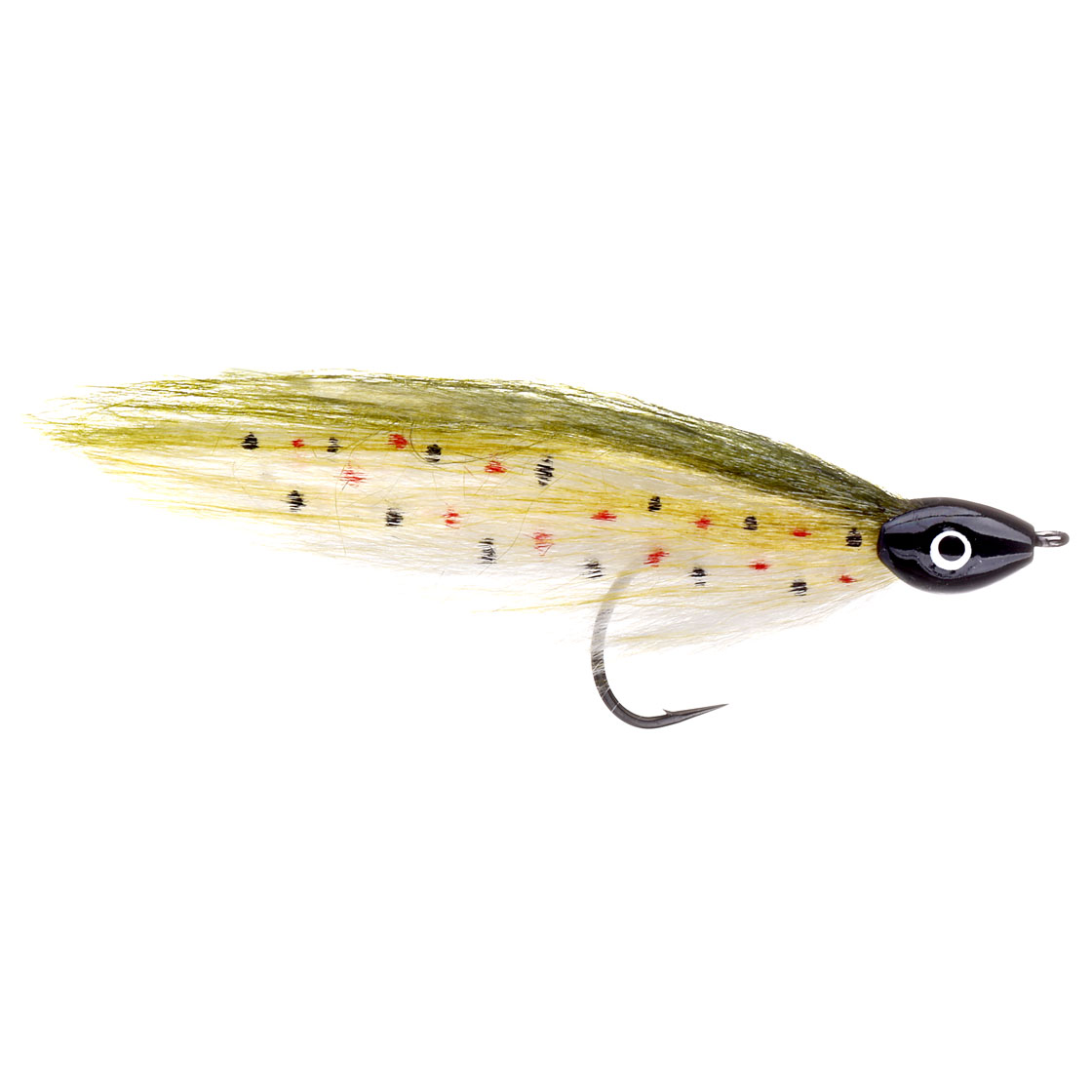 Wurm Streamer Fish Head Brown Trout