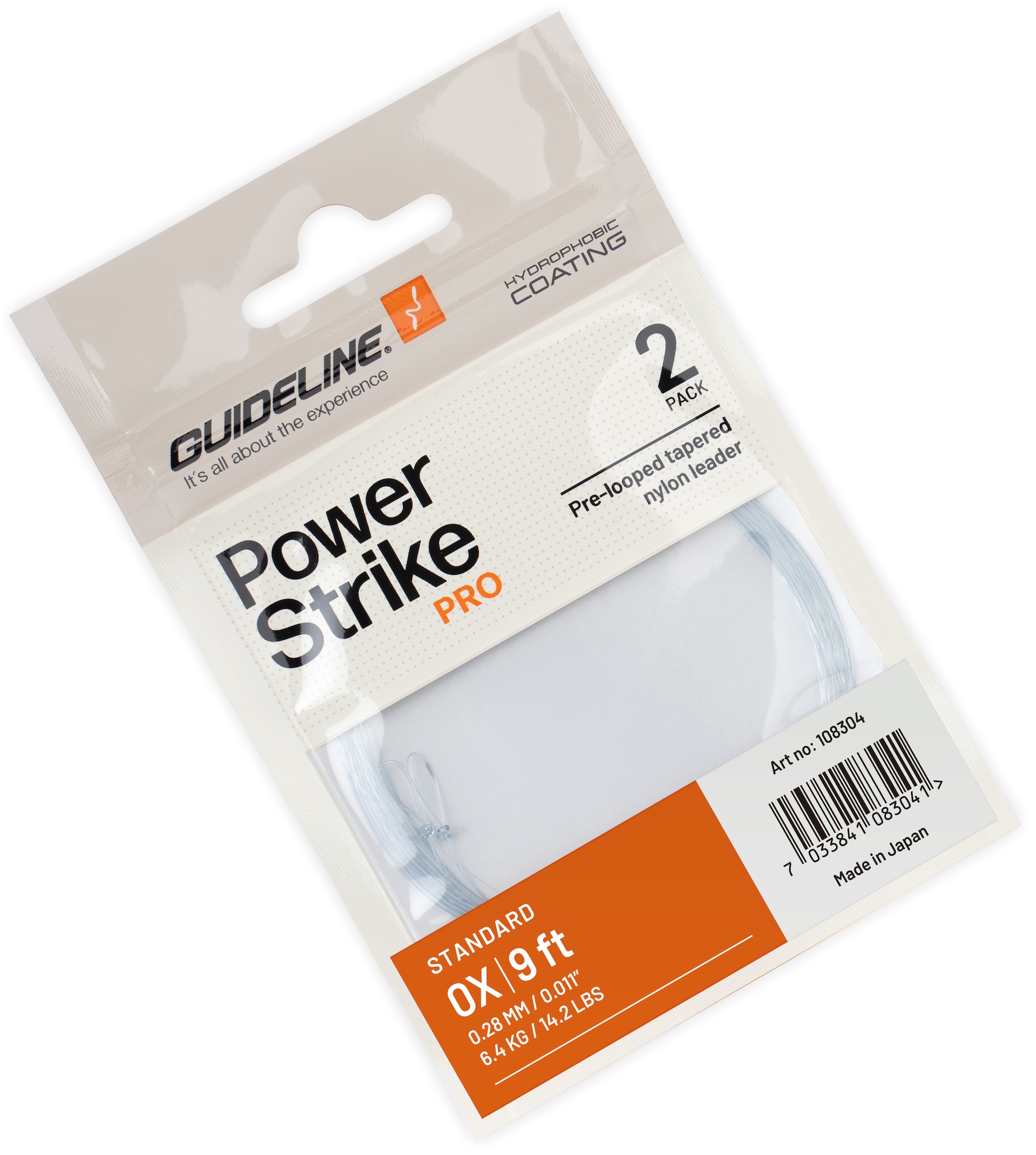 Guideline Standard 9 ft Tapered Leader Leader