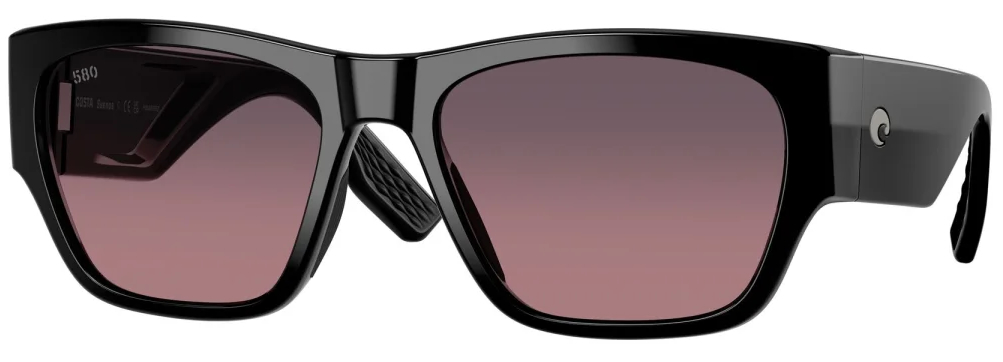 P-28653_Costa_Polarisationsbrille_Suenos_Black_Rose_Gradiant_580G_ Costa Polarized Glasses SUEÑOS Black (Rose Gradiant 580G)