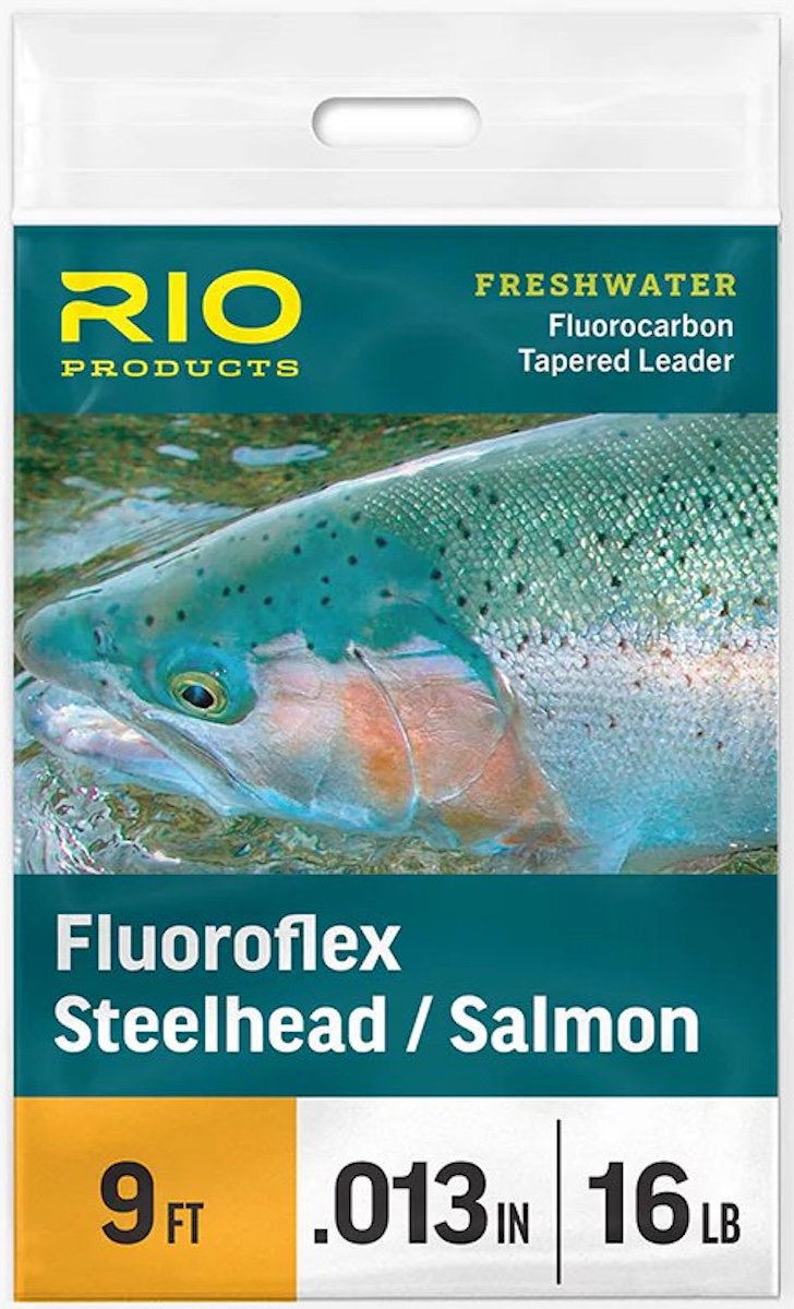 Rio Fluoroflex Steelhead and Salmon 9 ft Tapered Fluorocarbon Leader