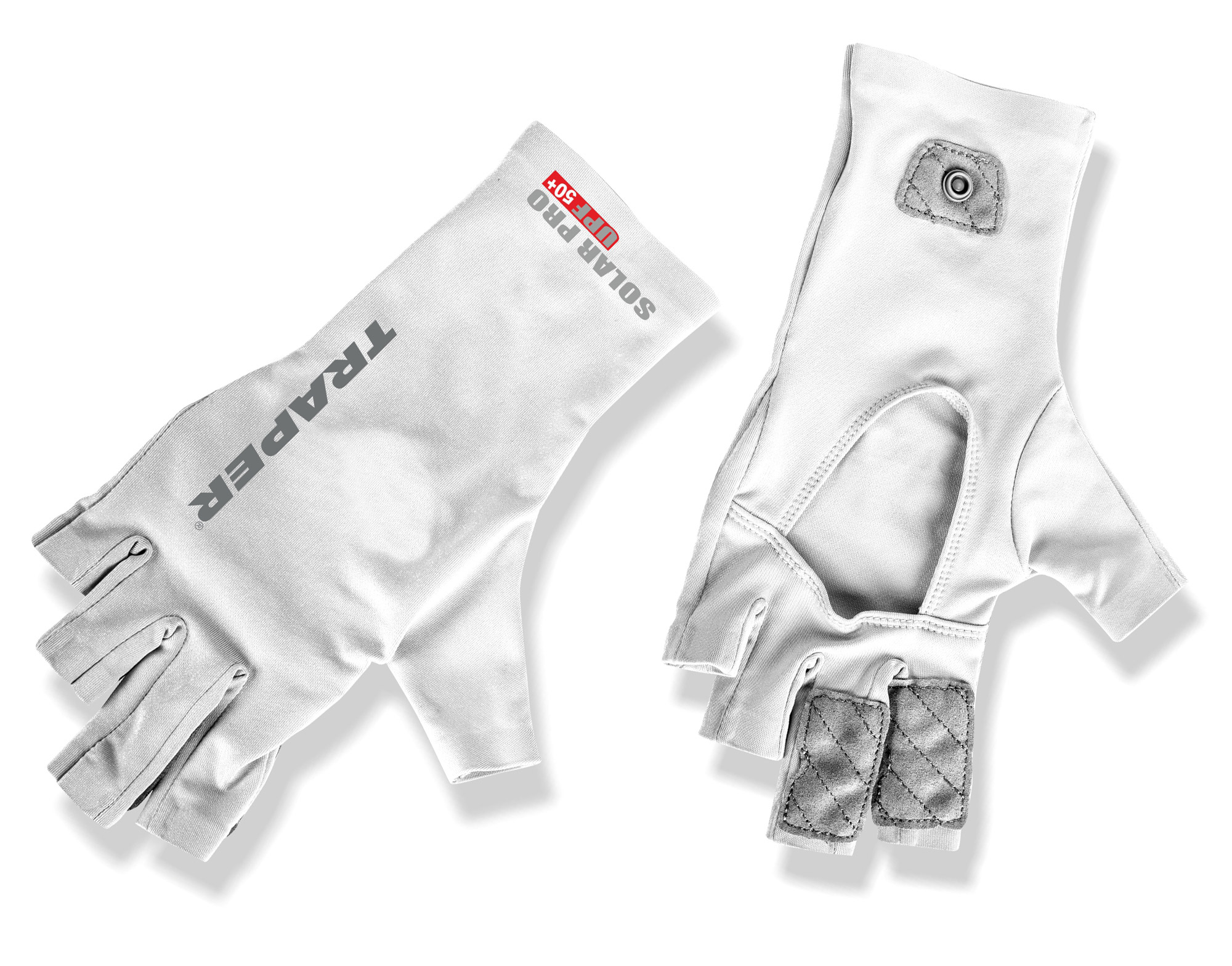Traper Solar Pro Gloves UPF 50+ White