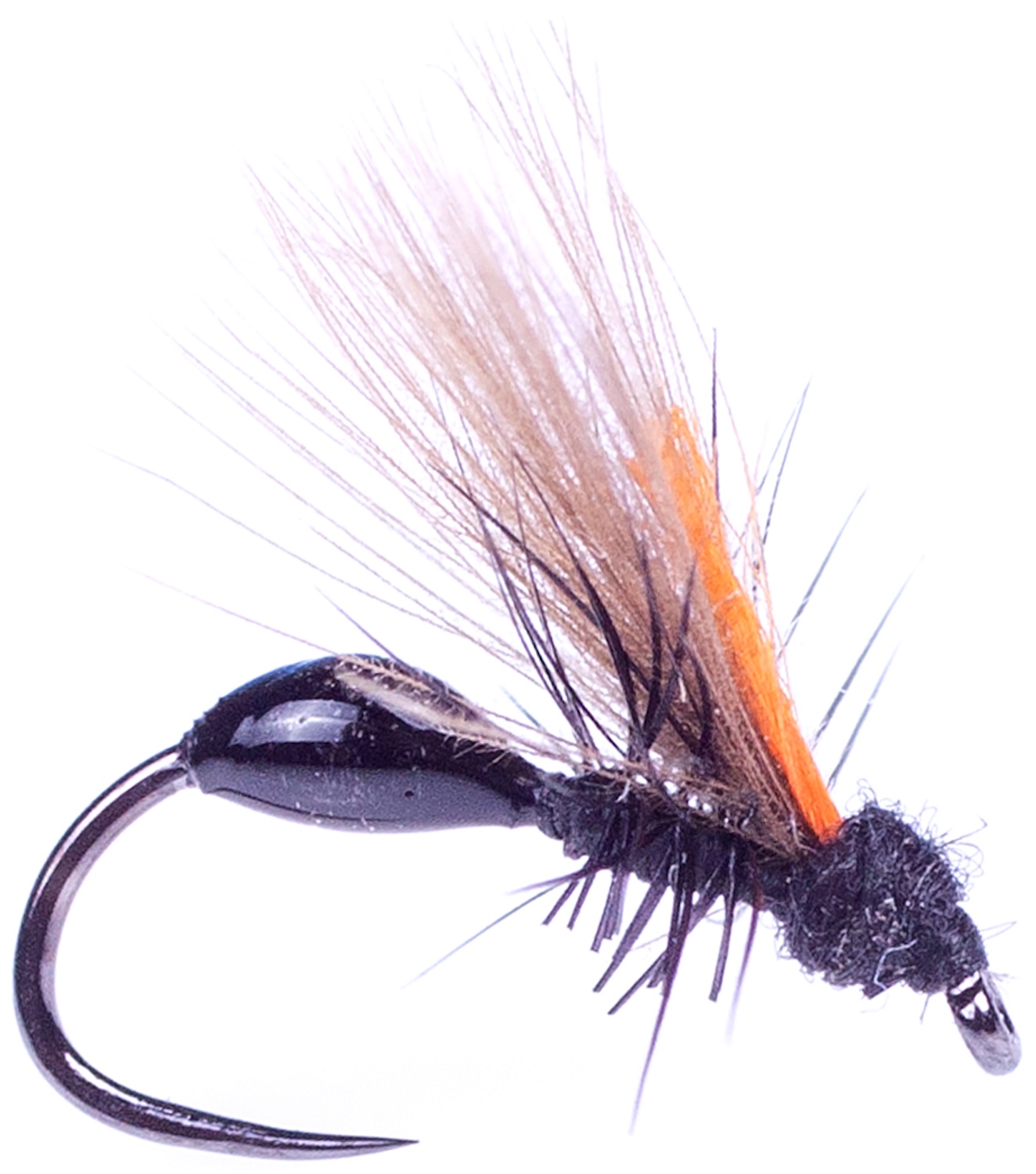 Guideline Dry Fly Black Flying Ant Barbless