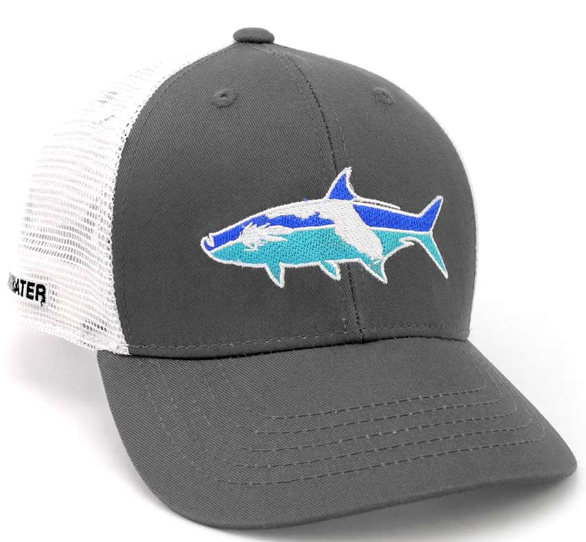 RepYourWater Florida Tarpon Hat gray/white Cap 