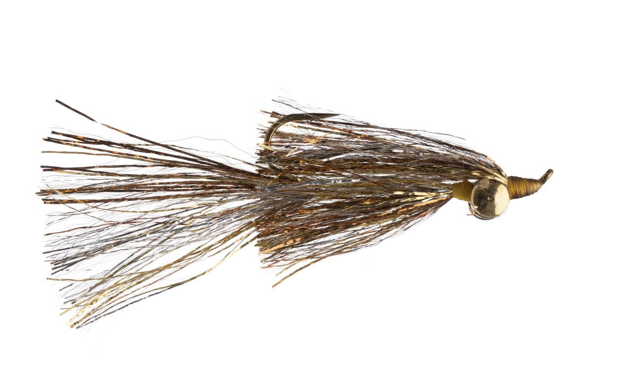 Umpqua Streamer Kreelex Minnow Coppar Gold Silver Tinseli