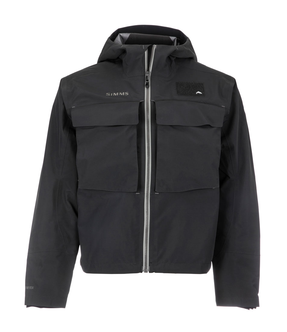 simms_guide_classic_jacket_carbon Simms Guide Classic Wading Jacket carbon