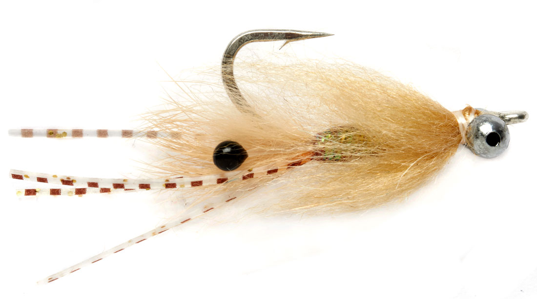 Fulling_Mill_Salzwasserfliege_Vlahos_Bahamas_Shrimp_tan_1 Fulling Mill Saltwater Fly - Vlahos Bahamas Shrimp tan