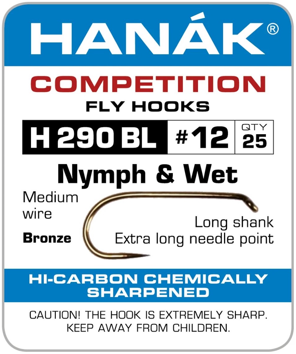 Hanak H 290 BL Nymph & Wet hook bronze
