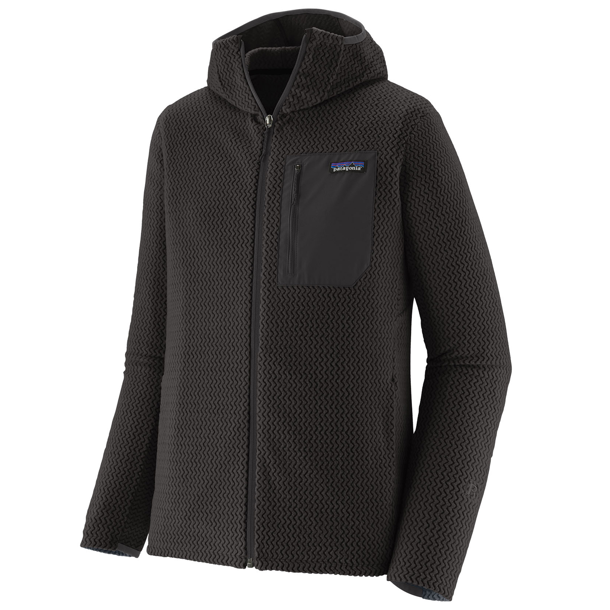Patagonia R1 Air Full-Zip Hoody BLK - Black
