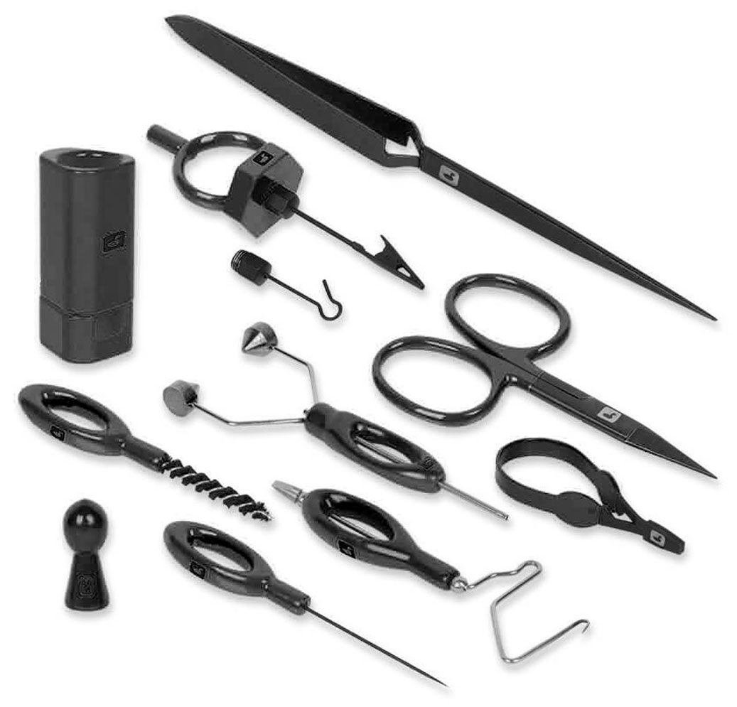 Loon Complete Fly Tying Tool Kit black
