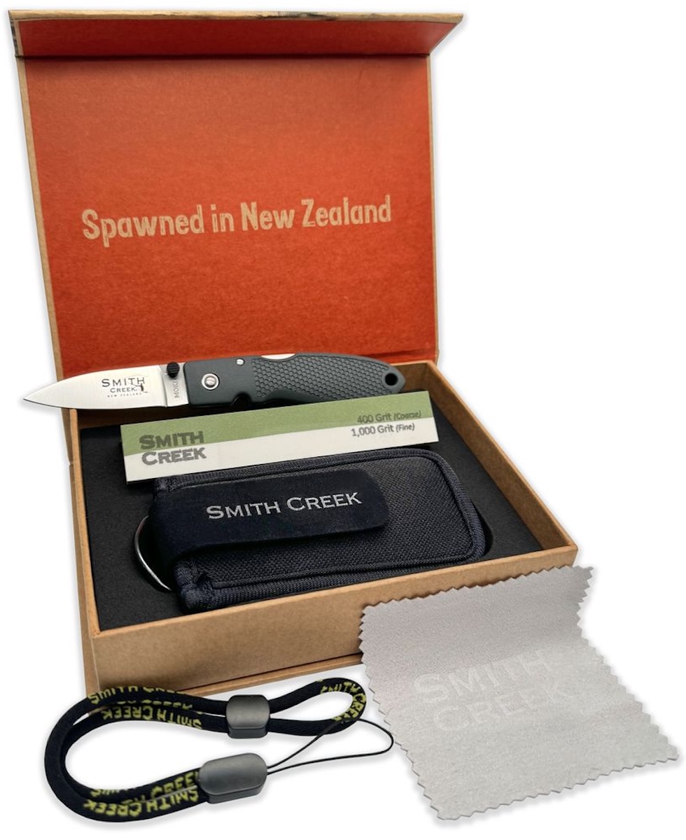 Smith Creek Pike Tooth Folding Knife Kit Knife Slate Grey