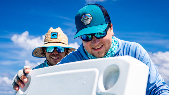 Sonnenschutz beim Fliegenfischen Fly Fishing and Sun Protection