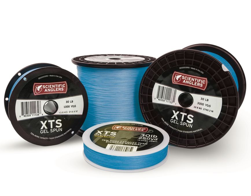 ScientificAnglers-XTS-Gel-Spun-Backing-blue 3M Scientific Anglers GSP XTS Gel Spun Backing from Spool 100lbs