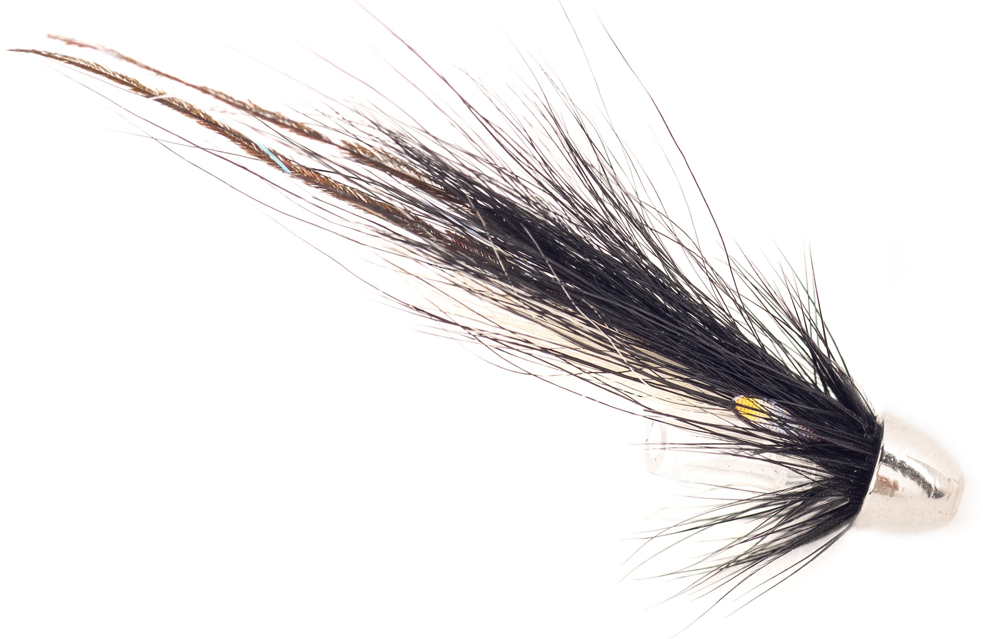 Guideline salmon fly Sunray Shadow Tungsten Micro Cone 3.5mm tube fly