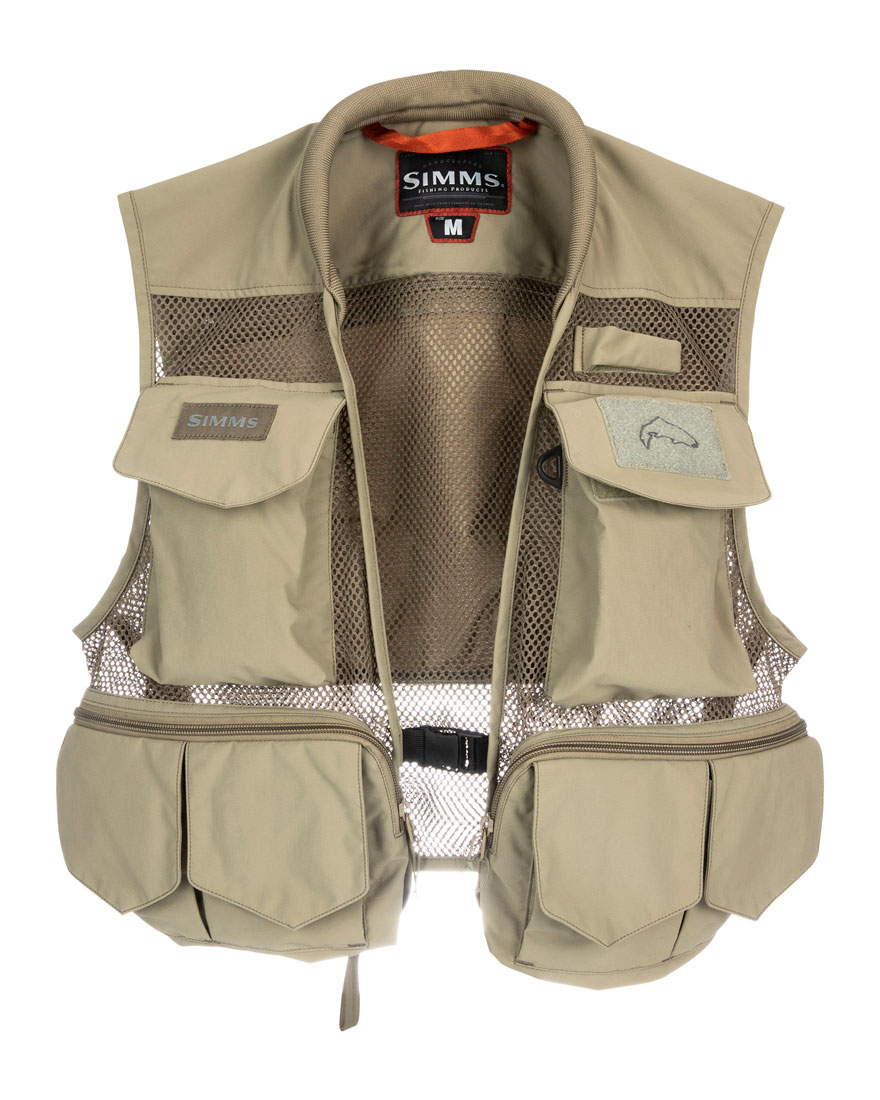 Simms Tributary Vest tan