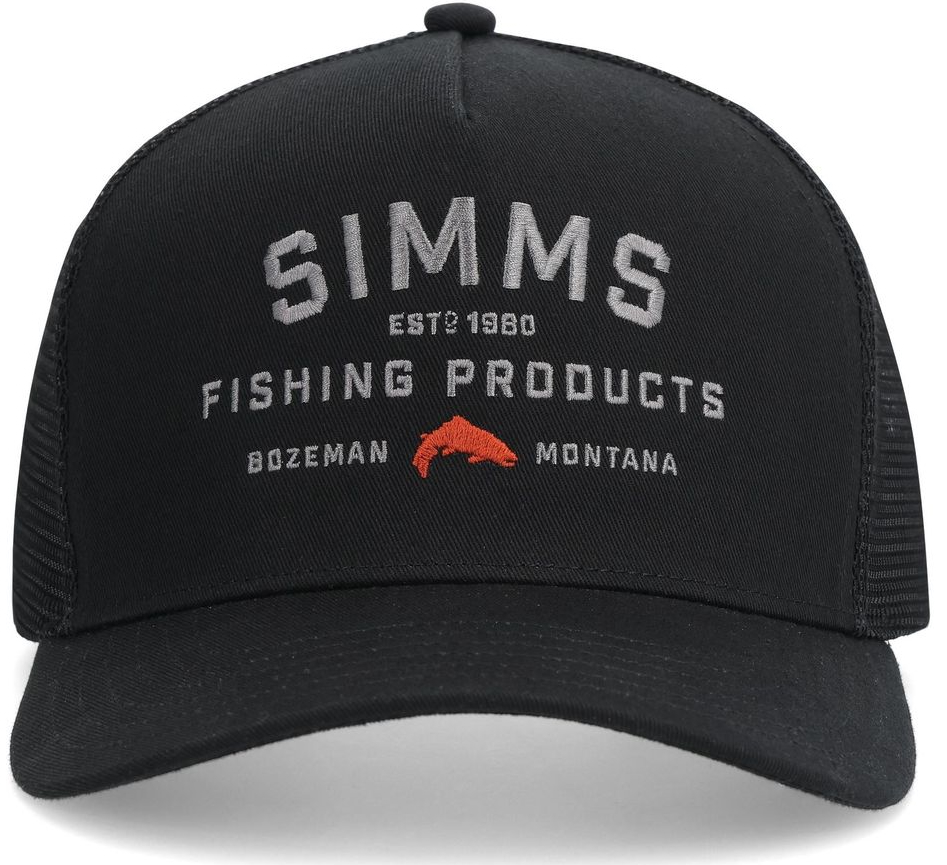 Simms Double Haul Trucker Cap black