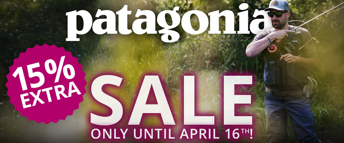 15% Extra off Patagonia until 04/16