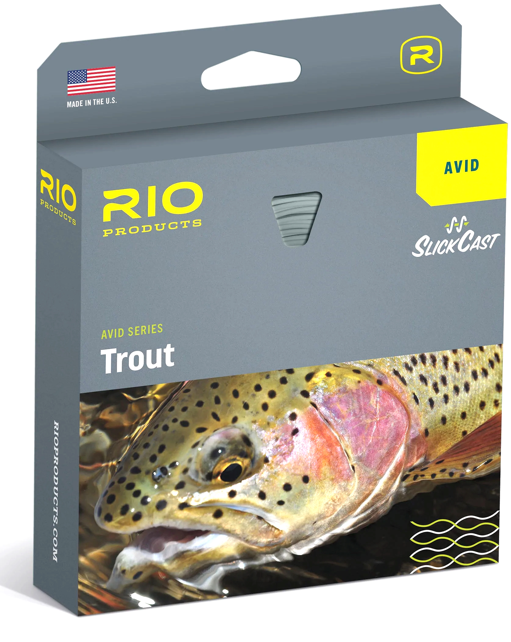 P-24105_Rio_Avid_Gold_Fliegenschnur_ Rio Avid Trout Gold Fly Line gold