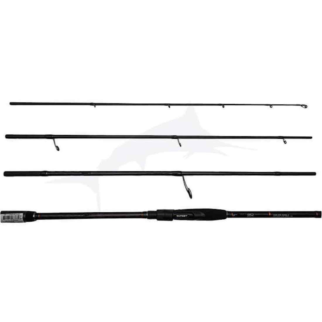 SUNSET EXPLORA SW Travel Spinnrute 4-Piece Travelrod - FUJI Components