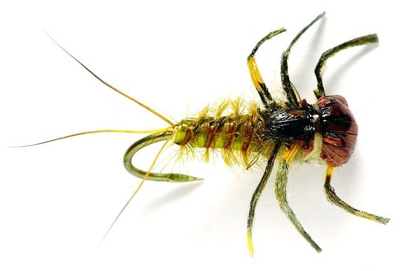 Fulling Mill Nymph - Oliver Edwards March Brown Nymph Barbless
