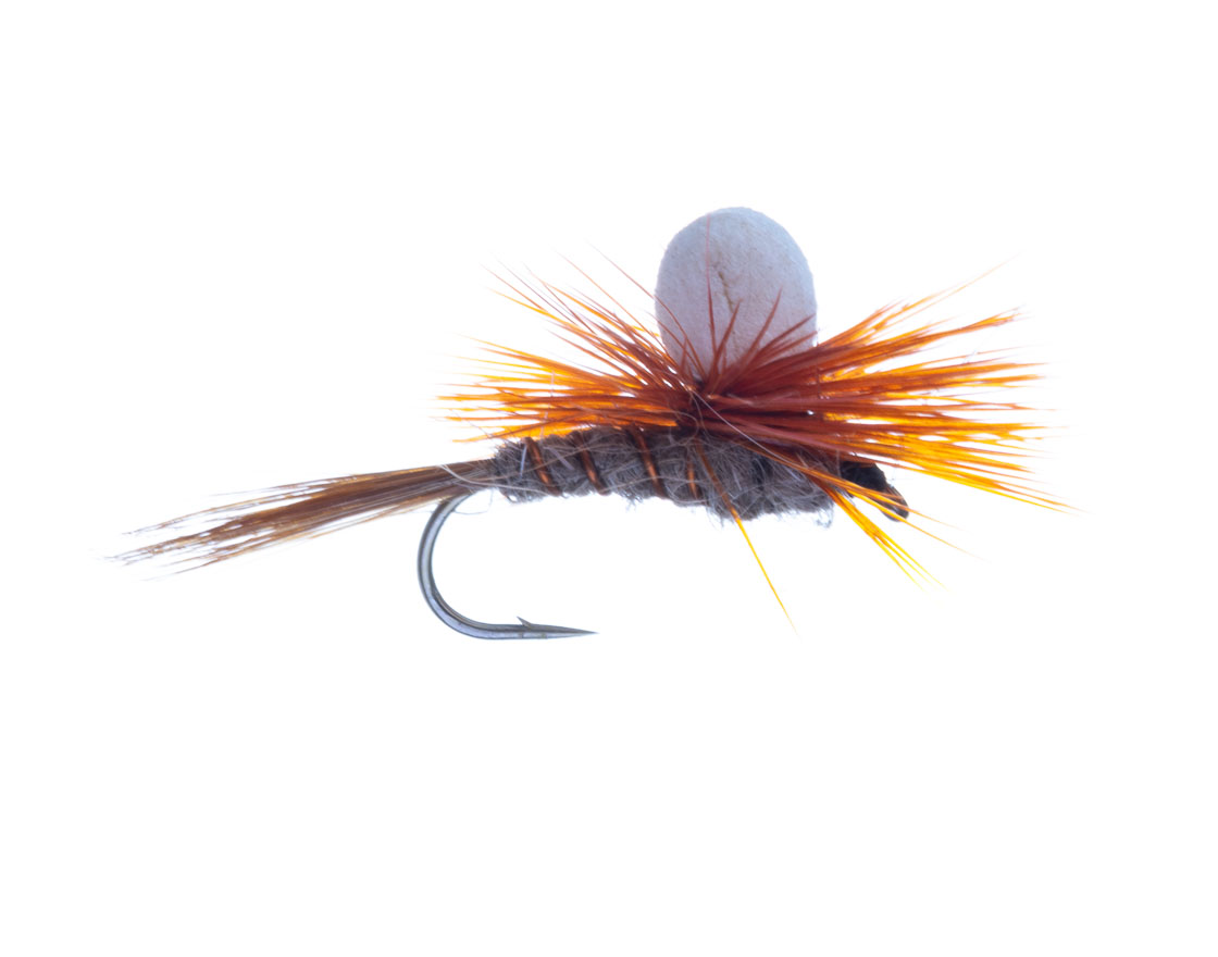 Kami Flies Dryfly - Small Mayfly grey