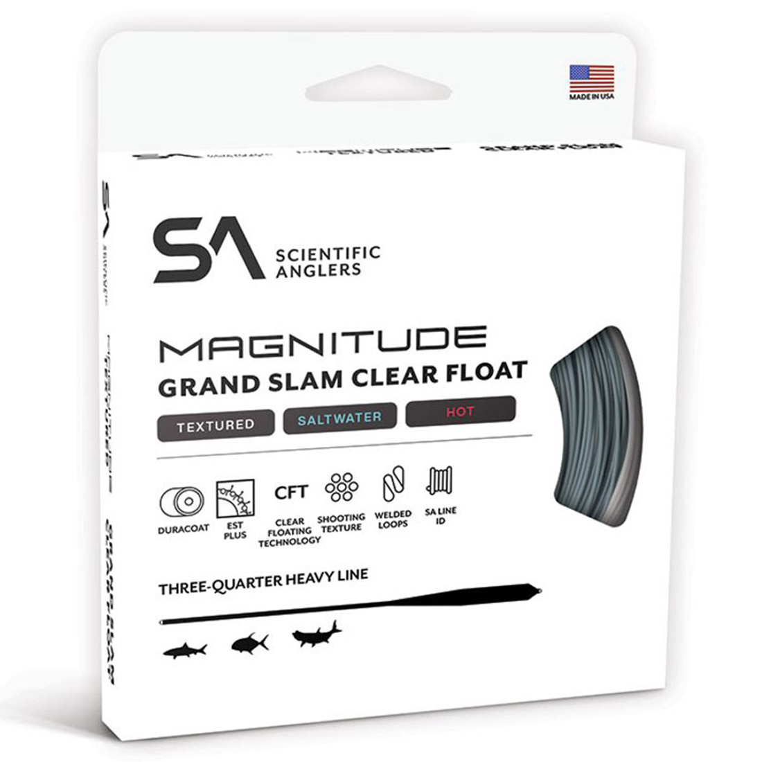 Scientific Anglers Magnitude Grand Slam Full Clear Fly Line