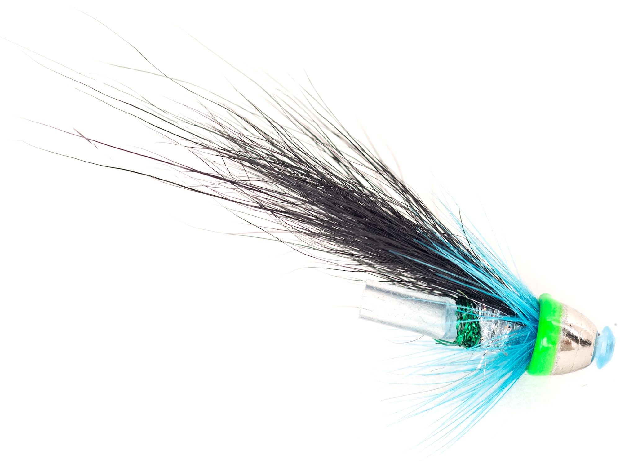 Guideline Salmon Fly Blue Metallica Tungsten Micro Cone 3.5mm Tube Fly