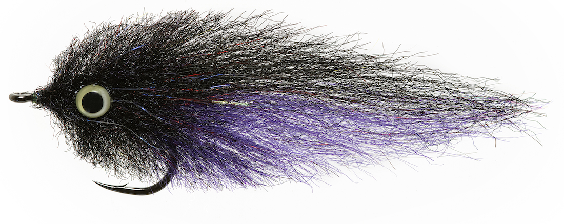 Enrico Puglisi RATTLE STREAMER - PEANUT BUTTER® STREAMER - BLACK / PURPLE - #3/0