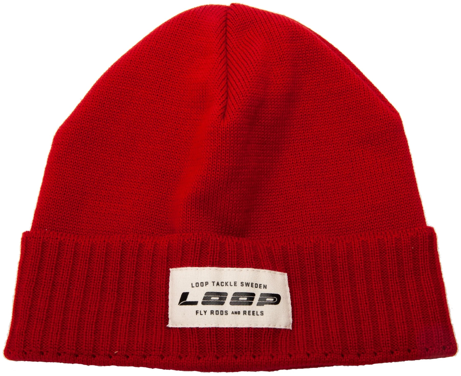 Loop Logo Beanie Red