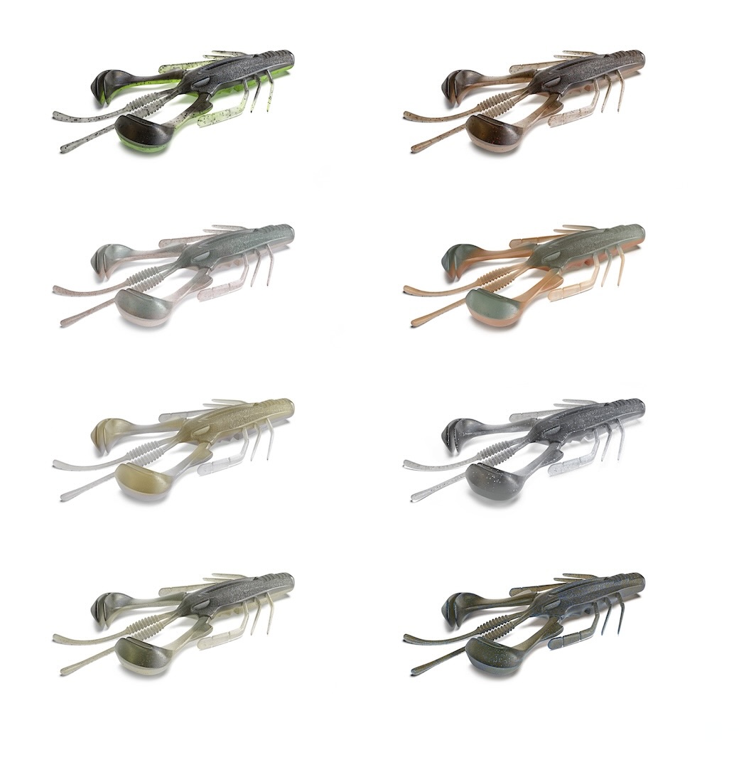 Nays CRD 3.0 Action Craw Softbait 7,62cm 7 per pack