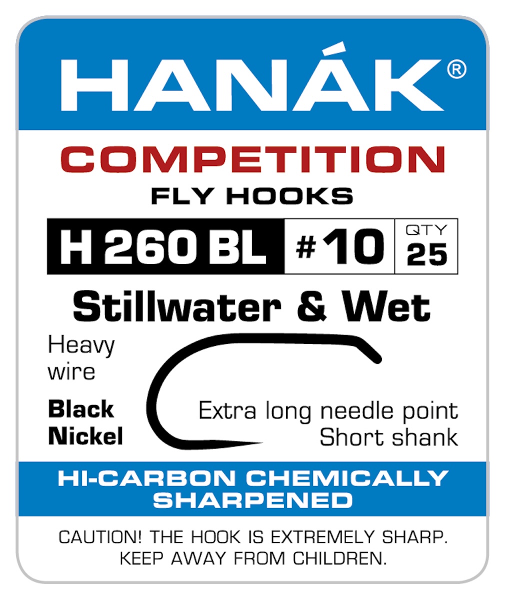 Hanak H 260 BL Stillwater & Wet hooks