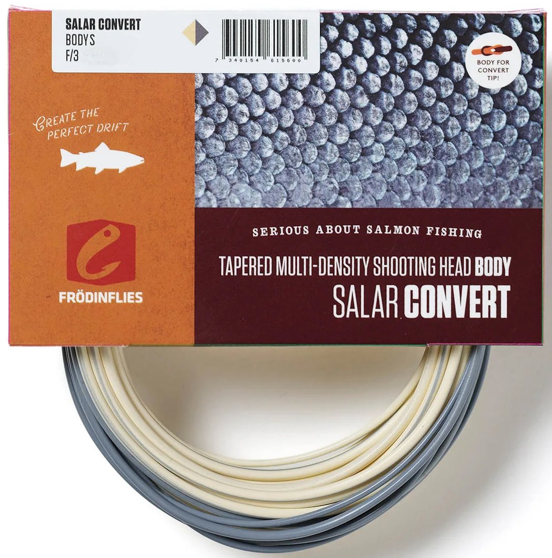 Frödin Salar Convert Short Spey Singlehand Shooting Head Floating-Sink3