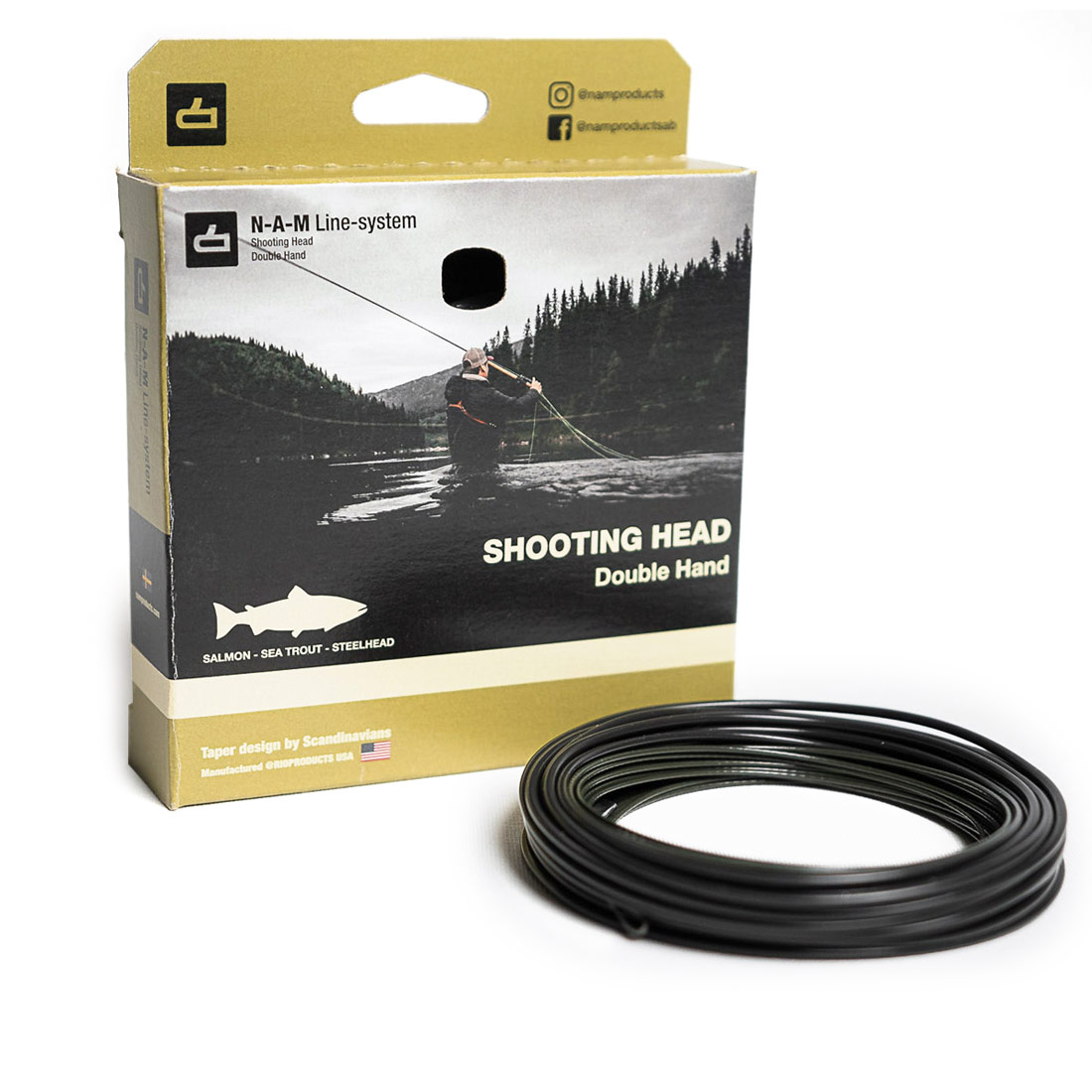 Nam A-Type Sink4/Sink6 Double Handed Shooting Head