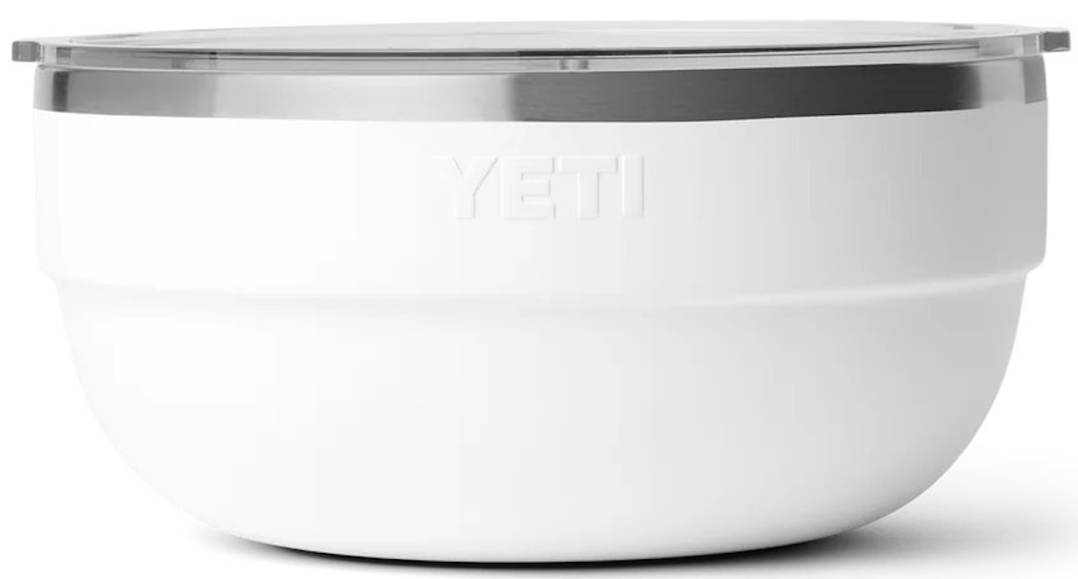 Yeti Rambler Large Insulated Bowl white