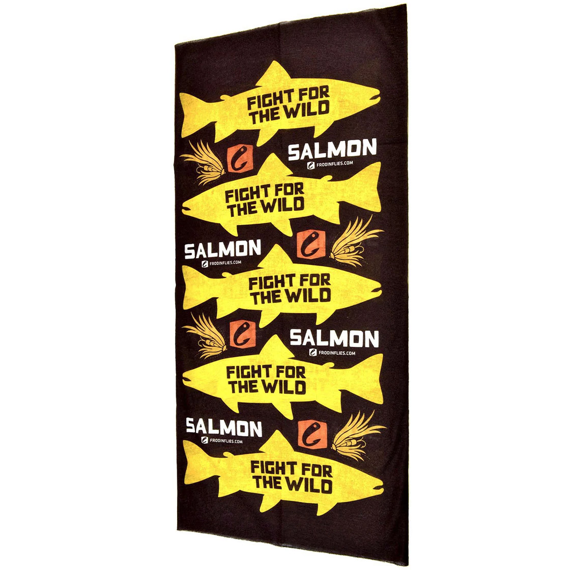 Frodin_Salar_Salmon_Club_Neck_Tube_black Frödin Salar Salmon Club Neck Tube scarf black