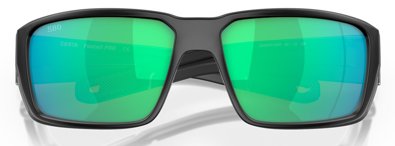 Costa_Fantail_Pro_Matte_Black_Green_Mirror_5