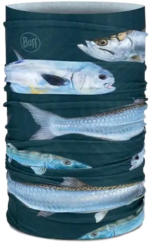 Buff® COOLNET UV® Abachar Saltwater Night Blue with UPF 50