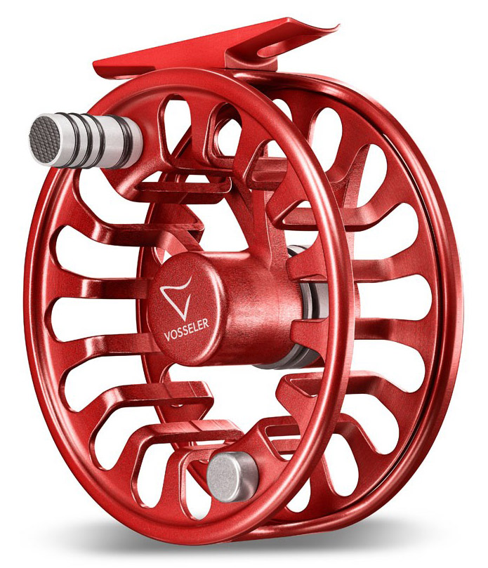 Vosseler_Air_One_Fliegenrolle_rot_1 Vosseler Air One Fly Reel red